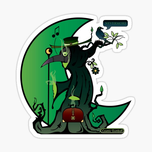 Nevermore Sticker