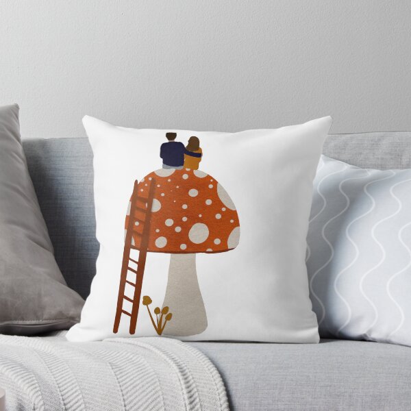 Item preview, Couple Sitting On Mushroom designed and sold by Julia DeWolfe.