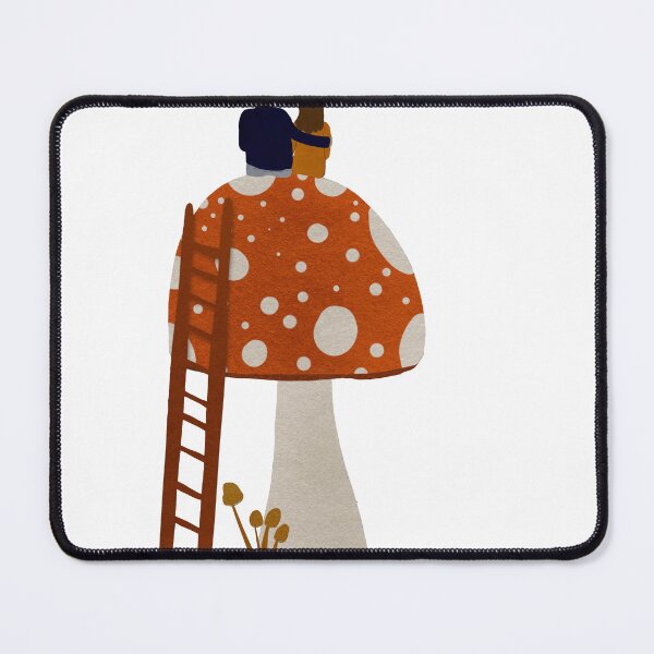 Item preview, Couple Sitting On Mushroom designed and sold by Julia DeWolfe.