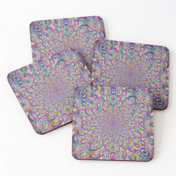 Item preview, Euphoria | Trippy Fractal Mandala Pattern Art designed and sold by hatodesigns.