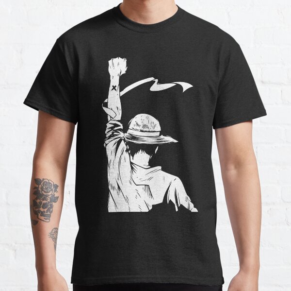 A minimalist art Monkey D Luffy Classic T-Shirt