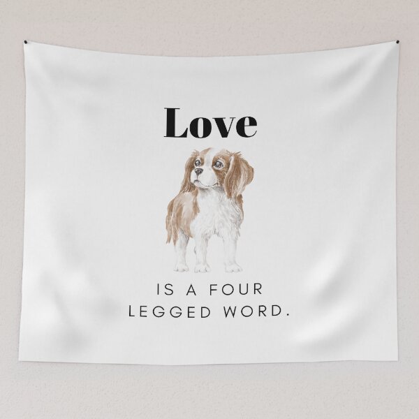Item preview, Love cavalier dogs designed and sold by LiliesValley.
