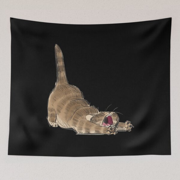 Item preview, Cat scratching designed and sold by Fire-Song.