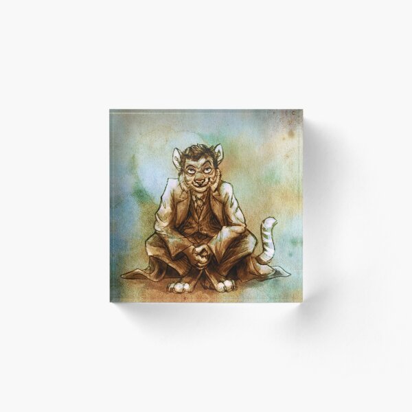 The Tenth Tiger Acrylic Block