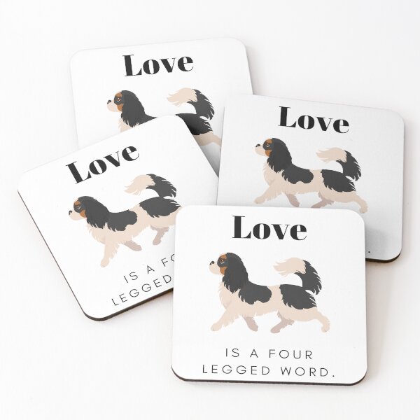 Item preview, Love cavalier dogs designed and sold by LiliesValley.