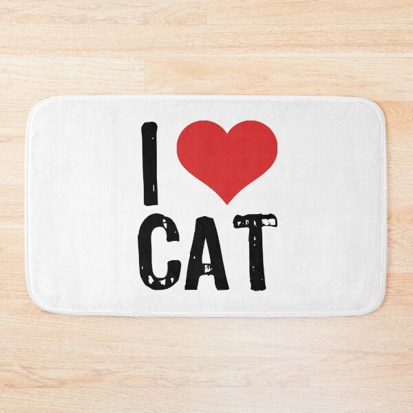 Item preview, I Love Cat designed and sold by The "I Love Everything" Shop.