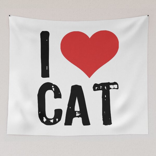 Item preview, I Love Cat designed and sold by The "I Love Everything" Shop.