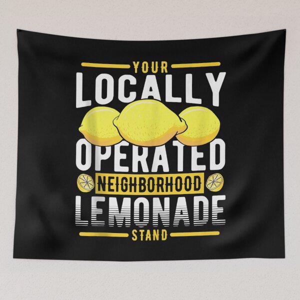 Item preview, Your Locally Operated Neighborhood Lemonade Stand Tank Top designed and sold by HeulwenShop.