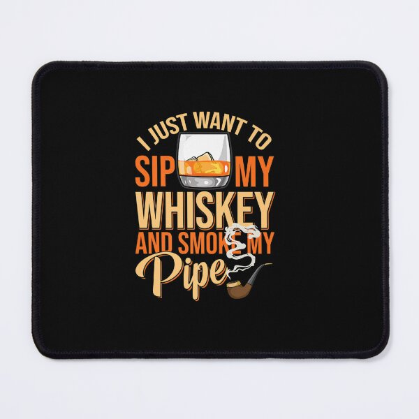 Item preview, WHISKEY DRINKER SMOKE PIPE TOBACCO SMOKING PIPE SMOKER designed and sold by sobriowslen.