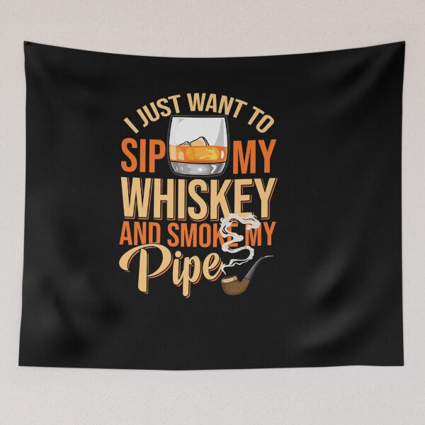Item preview, WHISKEY DRINKER SMOKE PIPE TOBACCO SMOKING PIPE SMOKER designed and sold by sobriowslen.