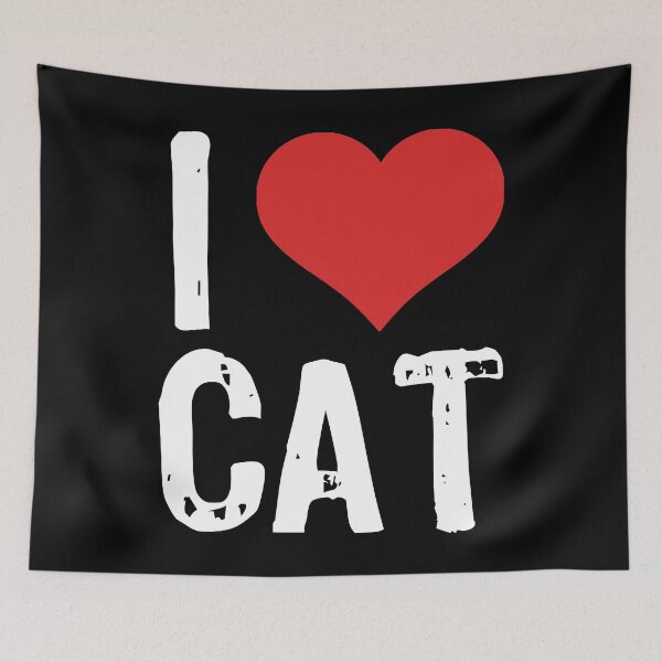 Item preview, I Love Cat designed and sold by The "I Love Everything" Shop.