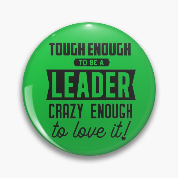 Item preview, Tough Enough to be a Leader designed and sold by Underground Craft Club.
