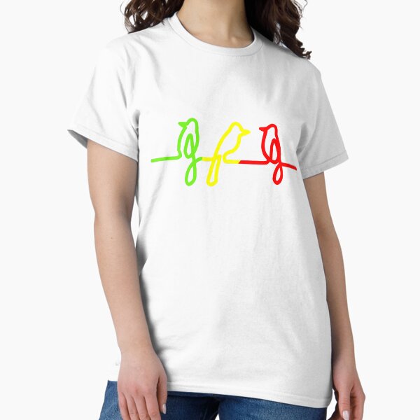 Item preview, Three little birds Reggae Rasta Jamaica bird designed and sold by Neolitikum.