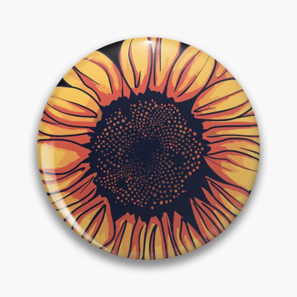 Item preview, Sunflower Art Illustration Distressed designed and sold by palicia9x.