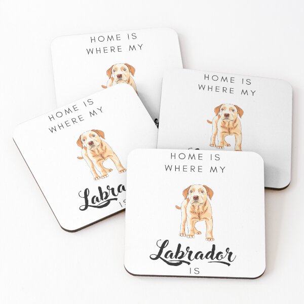 Item preview, Home is where my labrador is designed and sold by LiliesValley.