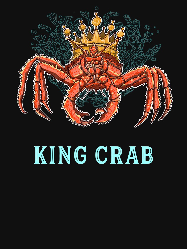 Thumbnail 7 of 7, Classic T-Shirt, King Crab designed and sold by BertoMedia.