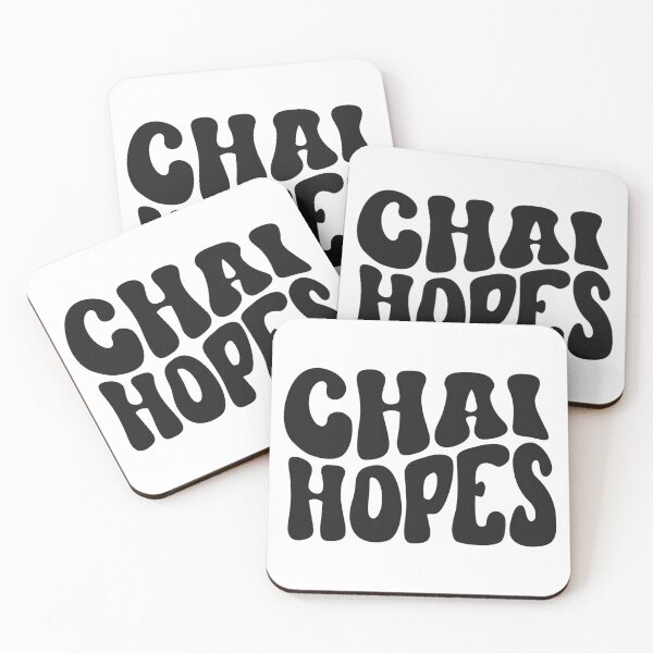 Item preview, Blcak Chai Hopes in Retro, Bubbly 70s Font -  Fun Jewish Design designed and sold by JoBella-Designs.