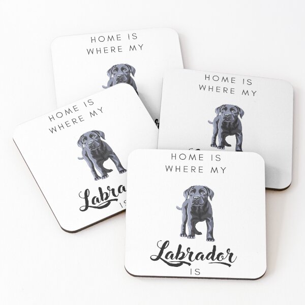 Item preview, Home is where my labrador is designed and sold by LiliesValley.