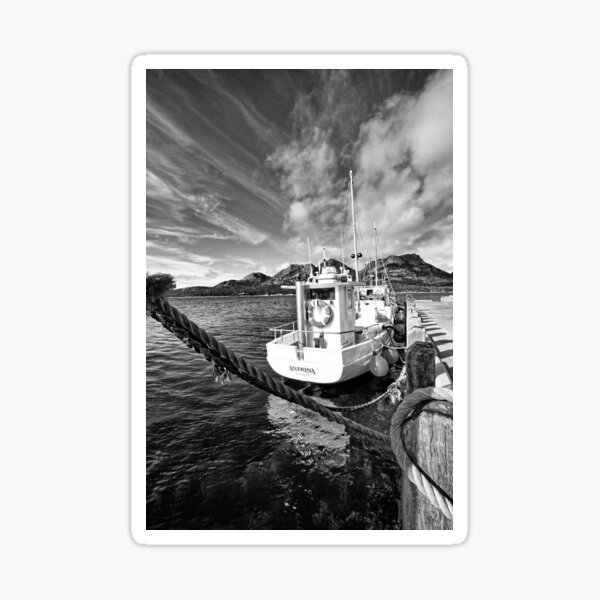 Item preview, Coles Bay jetty. designed and sold by Ian Ramsay.