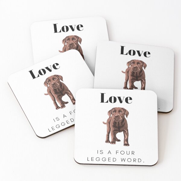 Item preview, Love brown labrador designed and sold by LiliesValley.