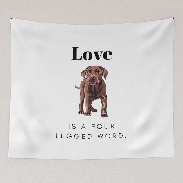 Item preview, Love brown labrador designed and sold by LiliesValley.