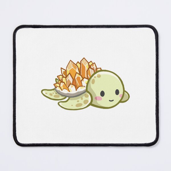 Item preview, Cute Baby Citrine Sea Turtle Sticker designed and sold by 10six.