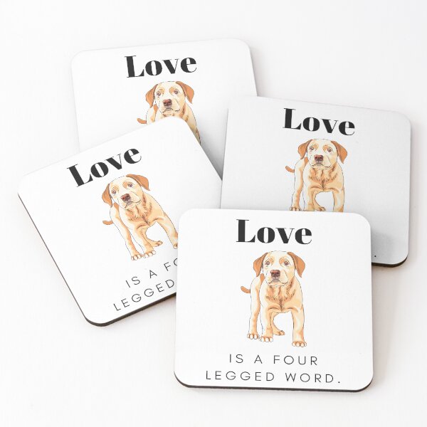 Item preview, Love blonde labrador designed and sold by LiliesValley.