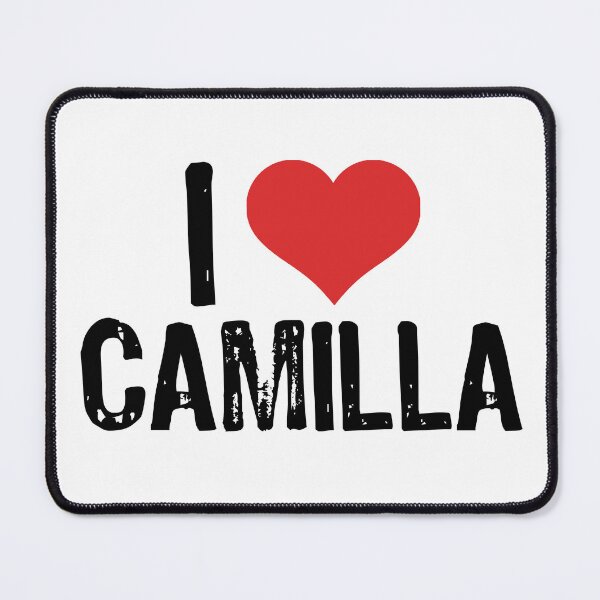 Item preview, I Love Camilla designed and sold by The "I Love Everything" Shop.