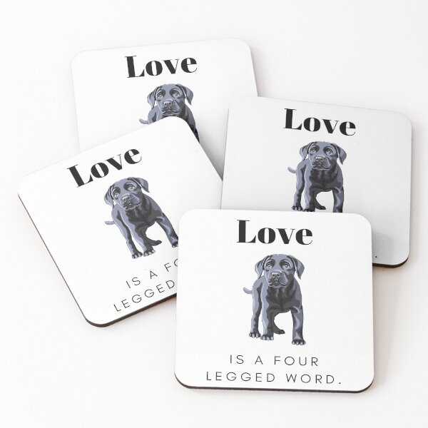 Item preview, Love black labrador designed and sold by LiliesValley.