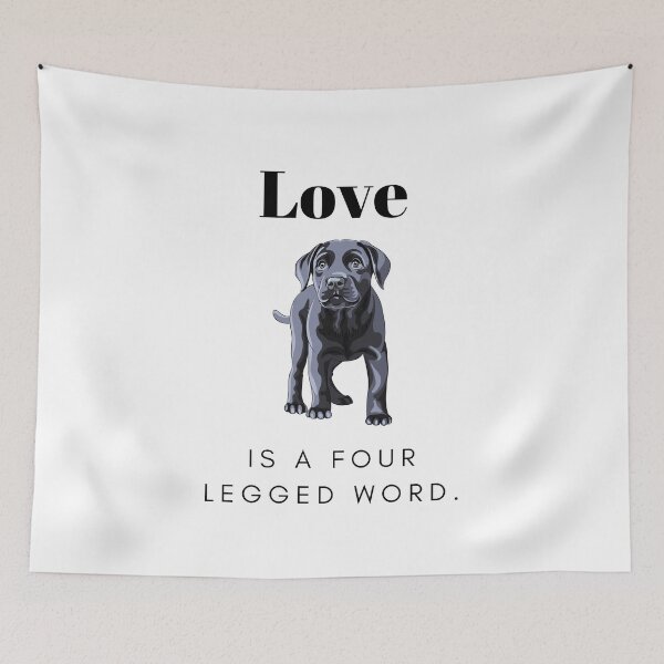 Item preview, Love black labrador designed and sold by LiliesValley.