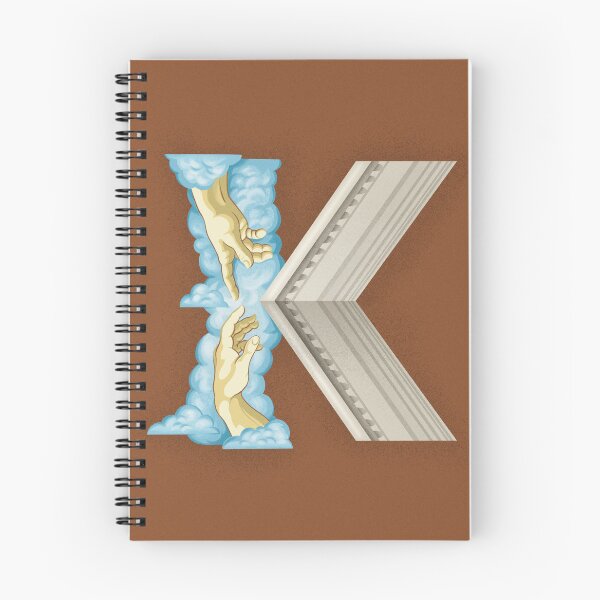 Item preview, Letter K | Michelangelo (1512) designed and sold by Paul Twa.