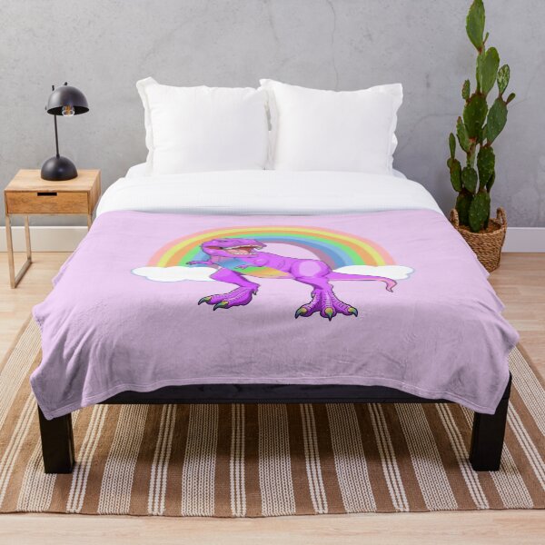 Item preview, Pride T Rex Dinosaur LGBTQ Ally Rainbow designed and sold by MindfulMeta.