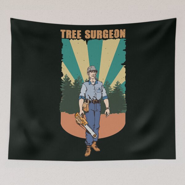 Item preview, Retro Tree surgeon  designed and sold by SidTastic .