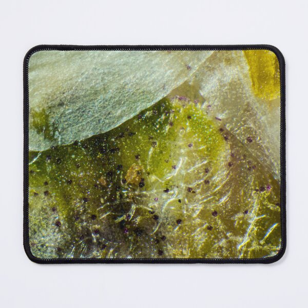 Item preview, Micro-Flowers, green flower details under the microscope (40x) designed and sold by Sarah Glavan.