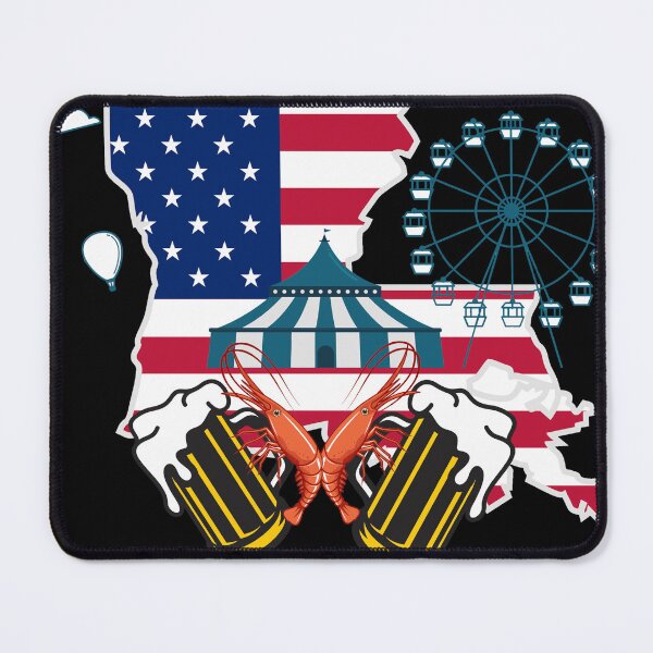 Item preview, Louisiana Shrimp and Petroleum Festival designed and sold by Whitetailcrafts.