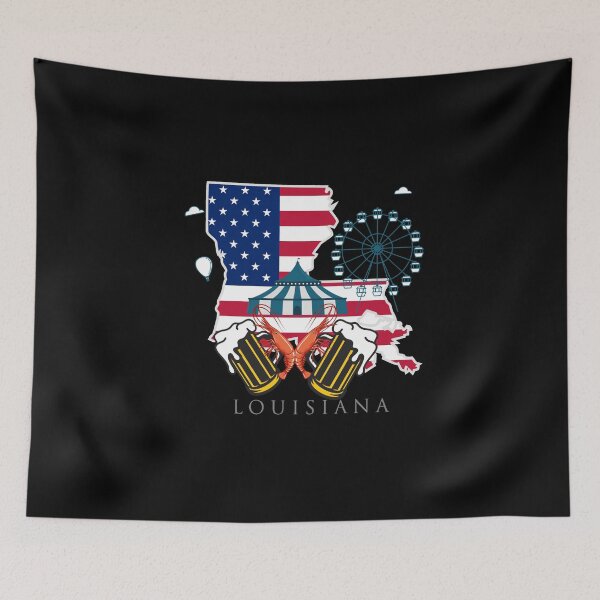 Item preview, Louisiana Shrimp and Petroleum Festival designed and sold by Whitetailcrafts.