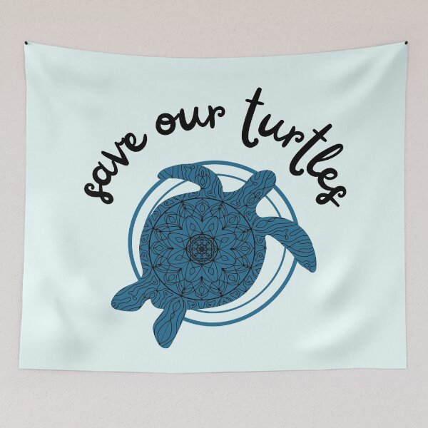 Item preview,  Save Our Turtles designed and sold by BronikowskiART.