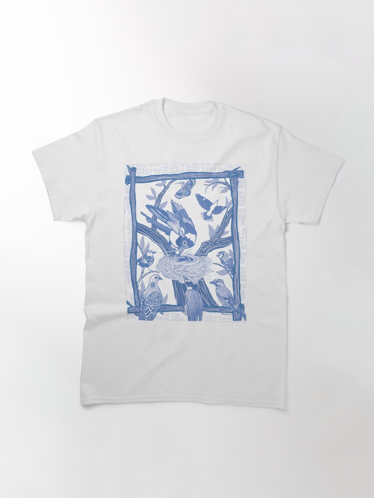 Thumbnail 3 of 7, Classic T-Shirt, Magpie's Nest designed and sold by tinaschofield.