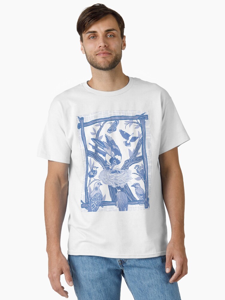Thumbnail 1 of 7, Classic T-Shirt, Magpie's Nest designed and sold by tinaschofield.
