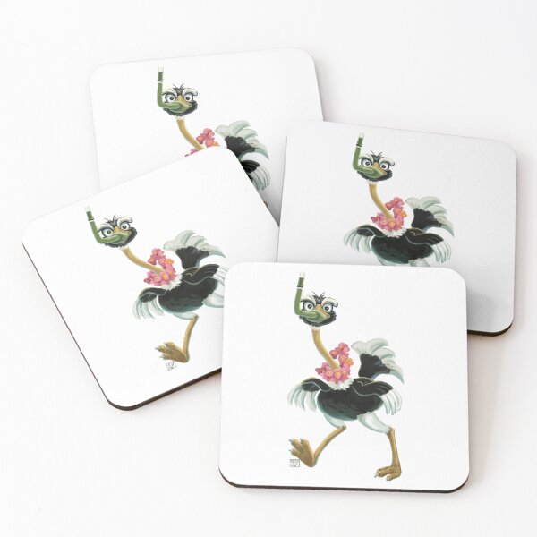 Item preview, Ostrich Chase in the Swamp designed and sold by ImagineThatNYC.