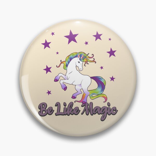 Item preview, Be Like Magic Rainbow Unicorn Stars designed and sold by MindfulMeta.