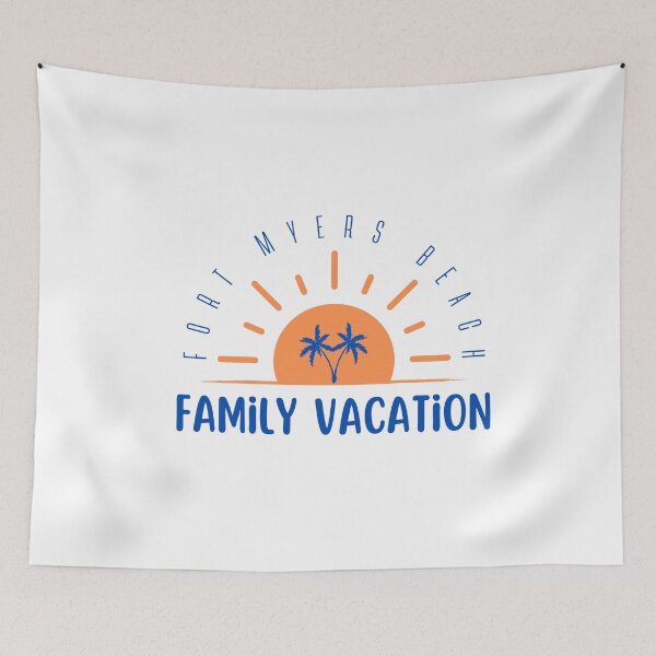 Item preview, Family Vacation 2022 Palm Tree Florida Fort Myers Beach designed and sold by diip.