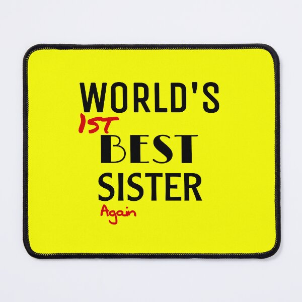 Item preview, WORLD'S BEST SISTER Again designed and sold by SMAX Art ⭐⭐⭐⭐⭐.