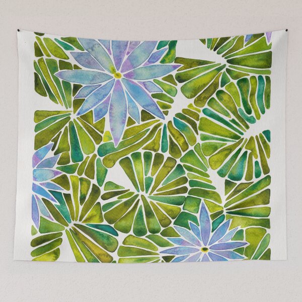 Item preview, Water Lilies – Lavender & Green Palette designed and sold by Cat Coquillette.