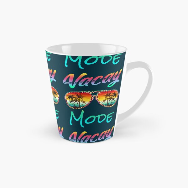 Item preview, Vacay Mode Summer Vacation Sunglasses Palm Tree Beach Sunset Vacay Mode Funny designed and sold by GreenSplash.