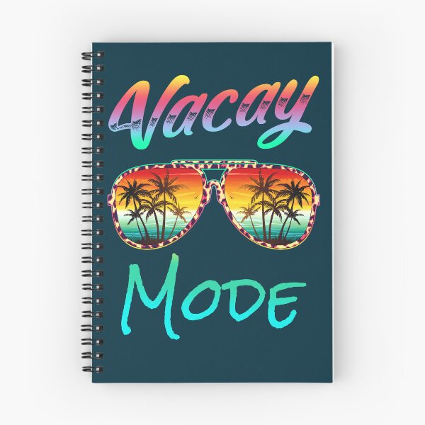 Item preview, Vacay Mode Summer Vacation Sunglasses Palm Tree Beach Sunset Vacay Mode Funny designed and sold by GreenSplash.