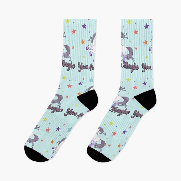 Item preview, You Are Magic Unicorn Rainbow Stars designed and sold by MindfulMeta.