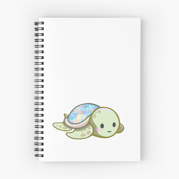 Item preview, Cute Baby Opal Sea Turtle Sticker designed and sold by 10six.