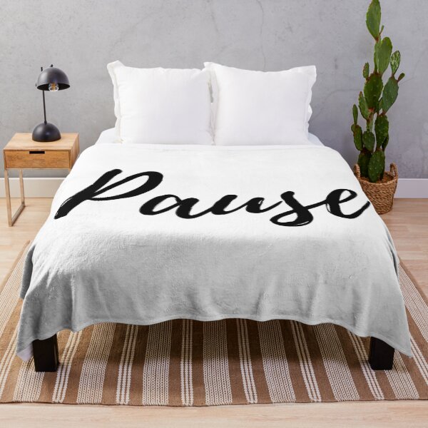 Item preview, Think Before You Act - Hit the Pause Button designed and sold by ActionFocus.