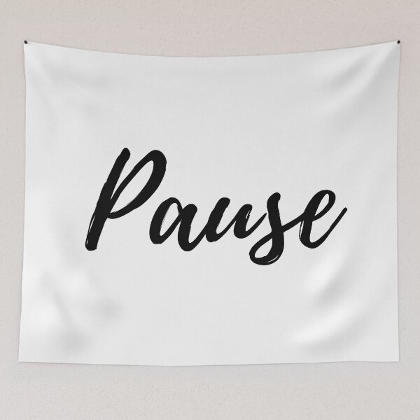 Item preview, Think Before You Act - Hit the Pause Button designed and sold by ActionFocus.